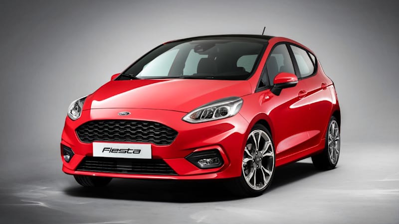 2018 Ford Fiesta reveals its new face